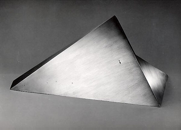 Pyramid, Garrick Dolberg (American, born 1952), Cast brass 
