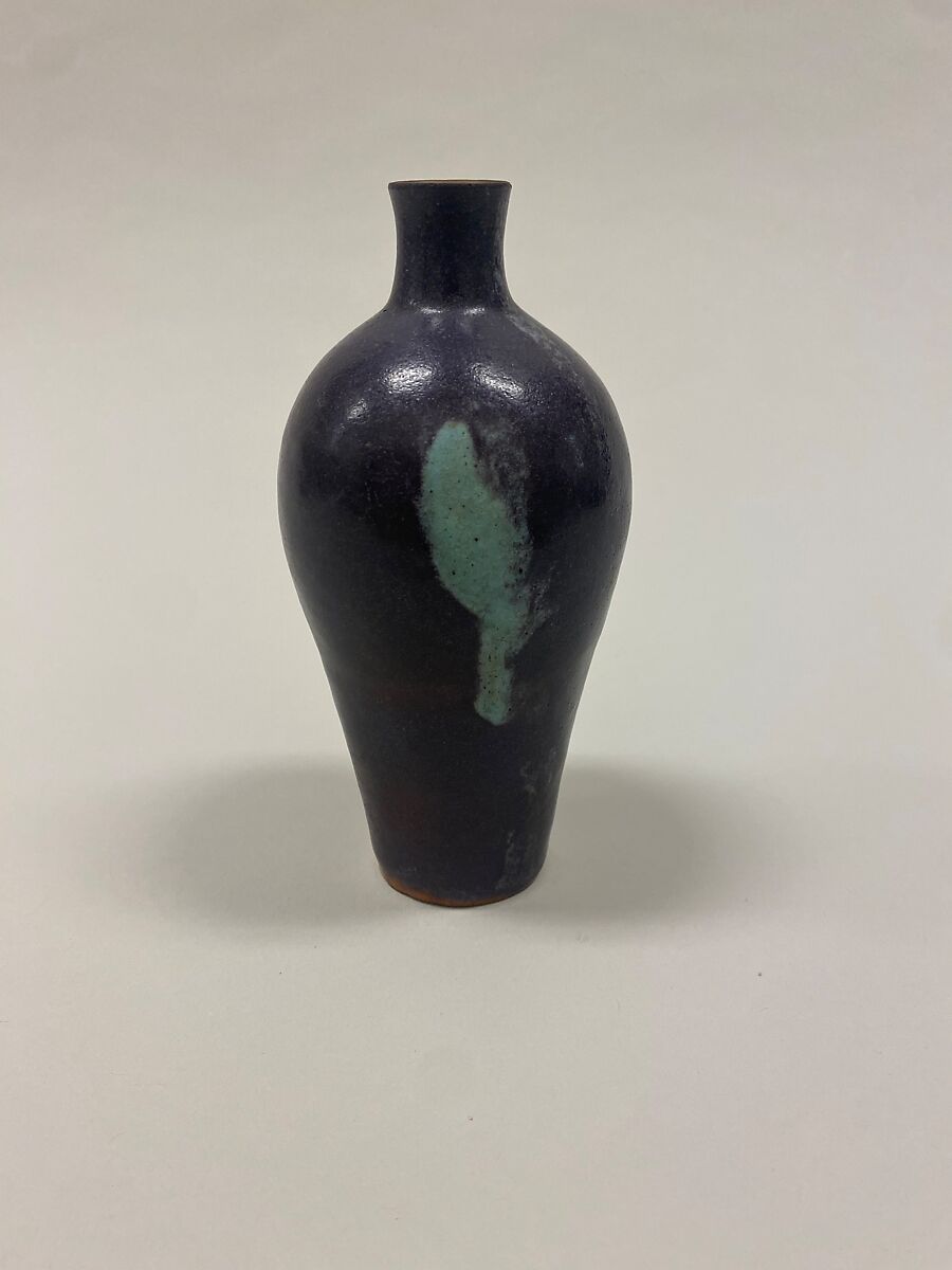 Meiping vase, Stoneware with Jun-type glaze, China 