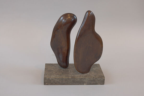 Two Forms, Henry Moore (British, Castleford 1898–1986 Much Hadham), Bronze