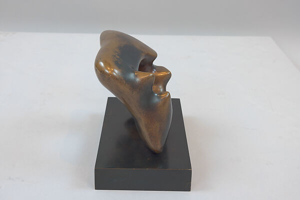 Maquette: Square Form with Cut, Henry Moore (British, Castleford 1898–1986 Much Hadham), Bronze