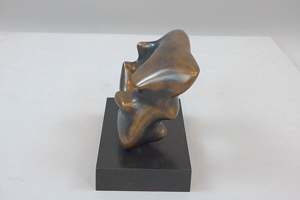 Maquette: Square Form with Cut, Henry Moore (British, Castleford 1898–1986 Much Hadham), Bronze