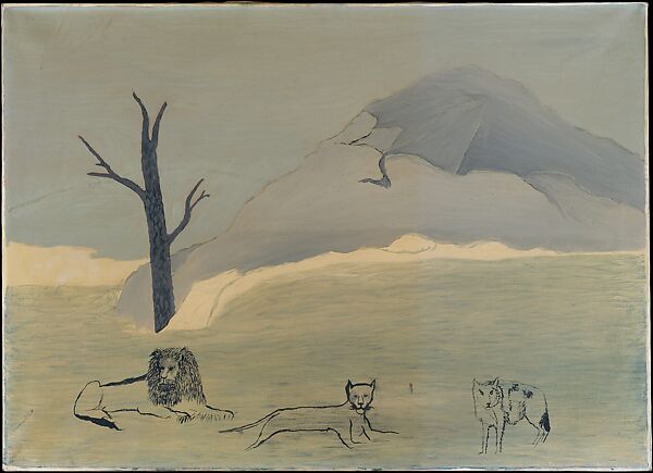 Holy Mountain IV, Horace Pippin  American, Oil on canvas