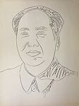 Mao Tse-Tung, Andy Warhol  American, Graphite on paper