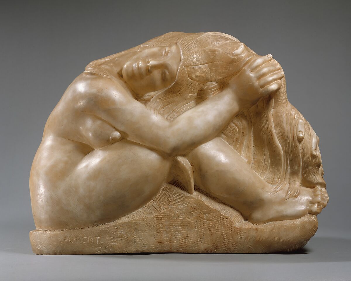 Melisande, Robert Laurent (American (born France), Concarneau 1890–1970 Cape Neddick, Maine), Alabaster 