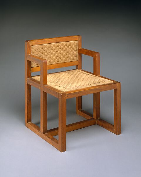 "Java" Armchair, Ilonka Karasz (American (born Hungary) Budapest 1896–1981 New York, New York), Teak wood 