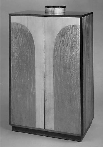Cabinet with Drawers, Jules Bouy (American (born France), 1872–1937), Walnut, oak