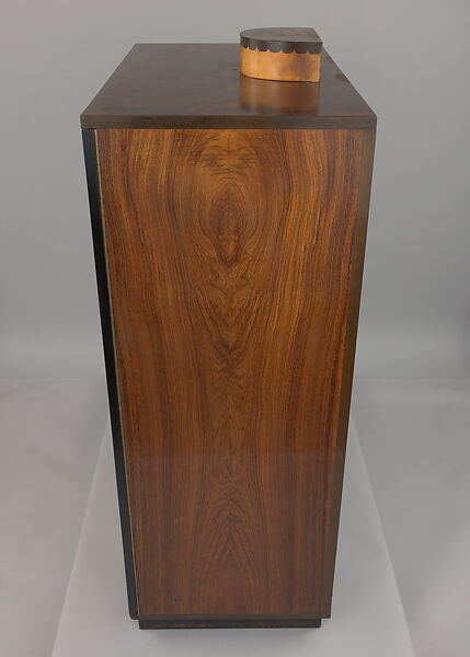 Cabinet with Drawers, Jules Bouy (American (born France), 1872–1937), Walnut, oak