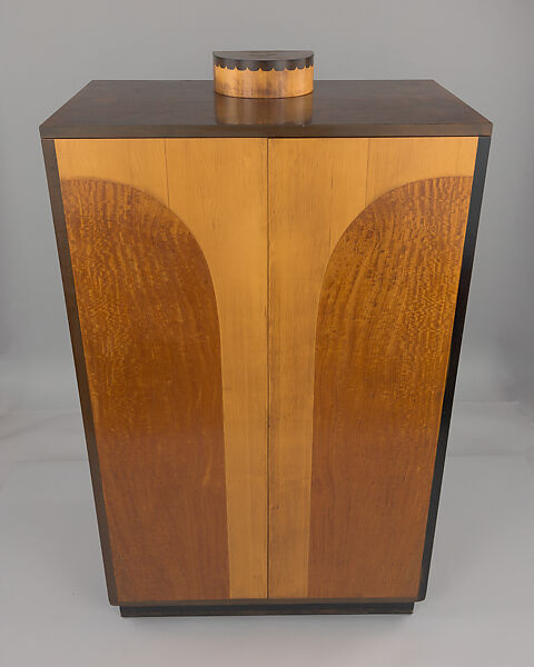 Cabinet with Drawers, Jules Bouy (American (born France), 1872–1937), Walnut, oak