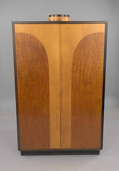 Cabinet with Drawers, Jules Bouy (American (born France), 1872–1937), Walnut, oak 