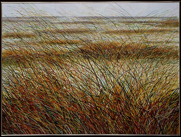 The Big Wetland I, Gabor F. Peterdi (American (born Hungary), Pestújhely 1915–2001 Stamford, Connecticut), Oil on canvas 