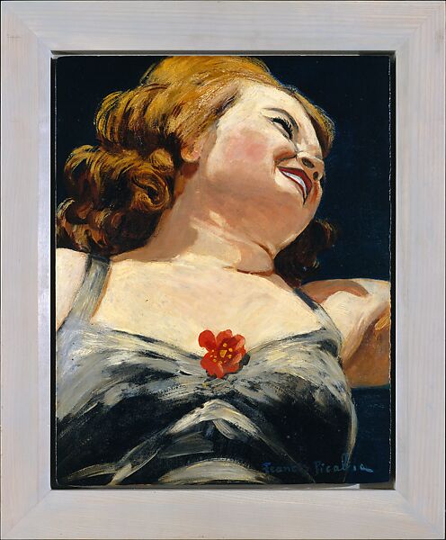 Lucie Desnos, Francis Picabia (French, Paris 1879–1953 Paris), Oil on cardboard 