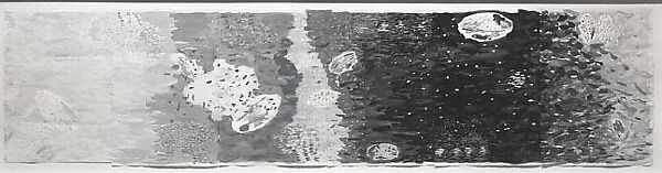 At Sea, Japan, Jennifer Bartlett (American, Long Beach, California 1941–2022 Amagansett, New York), Watercolor, gouache, and graphite on paper