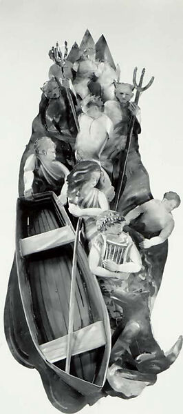 Orpheus and Eurydice, Timothy Woodman (American, Concord, New Hampshire 1952–2018 Wellfleet, Massachusetts), Painted aluminum