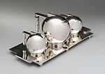 Tray, Paul A. Lobel (American (born Romania), Baku 1899–1983 New York), Silver plate