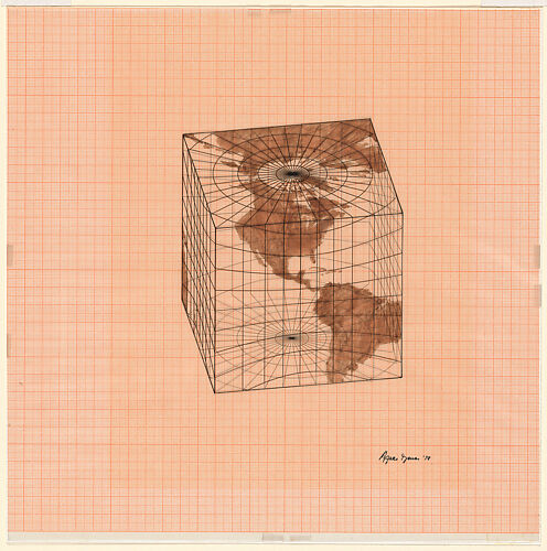 Study of Distortions; Isometric Systems in Isotropic Space-Map Projections: The Cube