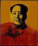 Mao, Andy Warhol (American, Pittsburgh, Pennsylvania 1928–1987 New York), Acrylic and silkscreen on canvas 
