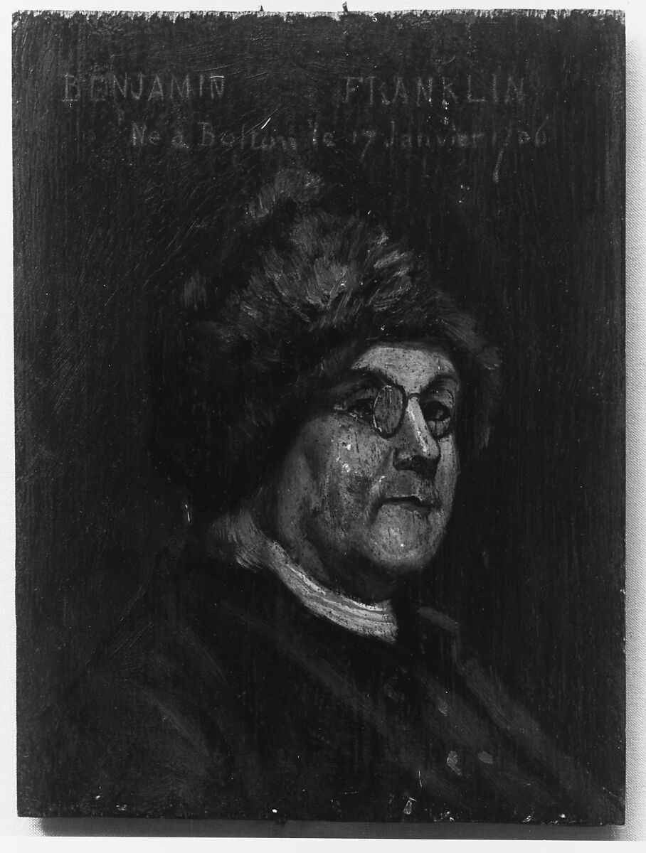 Portrait of Benjamin Franklin, Panel 