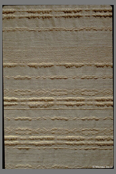 Swazi Cloth, Jack Lenor Larsen (American, Seattle, Washington 1927–2020 East Hampton, New York), Wool, cotton 