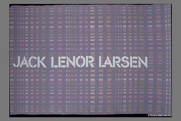 Landis II/05, Jack Lenor Larsen (American, Seattle, Washington 1927–2020 East Hampton, New York), Wool 