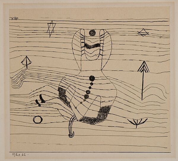 Paul Klee Line Drawing