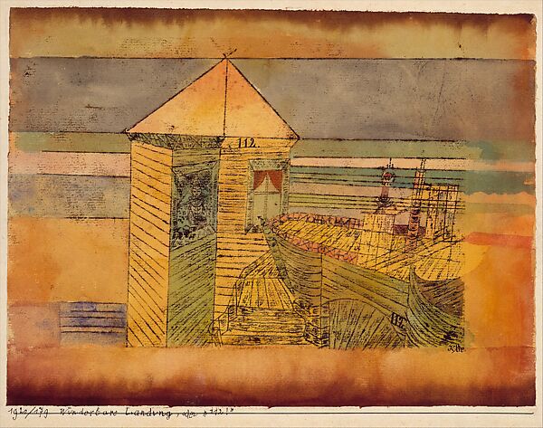 Paul Klee - Miraculous Landing, or the 