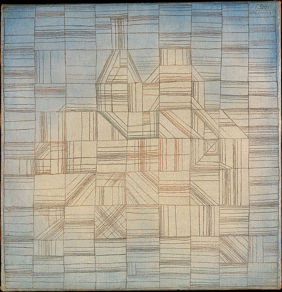 Variations (Progressive Motif), Paul Klee (German (born Switzerland), Münchenbuchsee 1879–1940 Muralto-Locarno), Oil and watercolor on canvas 