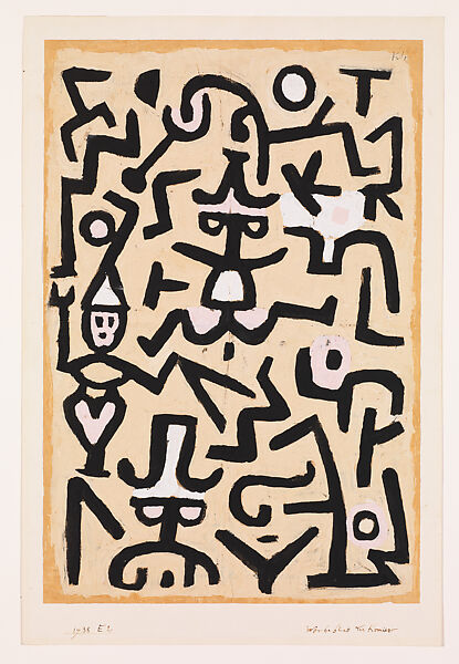 Paul Klee - Comedians' Handbill - The Metropolitan Museum of Art