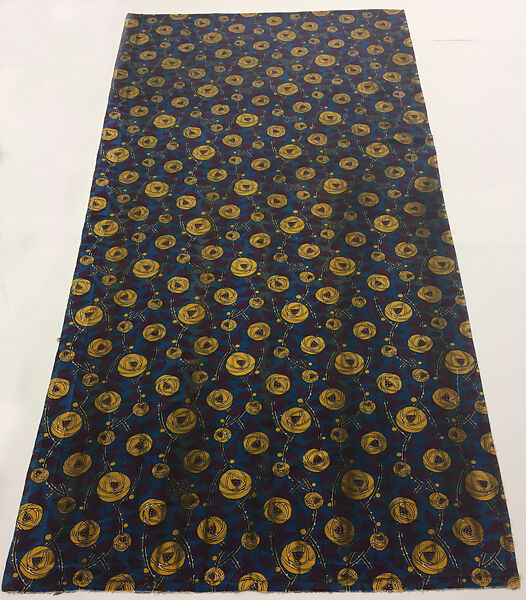 Textile length, Unknown Designer, Cotton, French