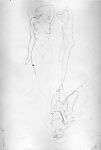 Model With Raised Arm, e. e. cummings (American, Cambridge, Massachusetts 1894–1962 North Conway, New Hampshire), Graphite on paper