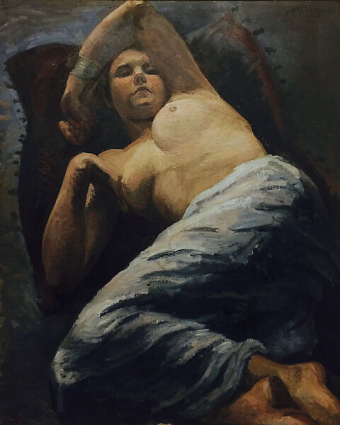 Reclining Figure, Jean Marchand (French, Paris 1883–1941 Paris), Oil on canvas 