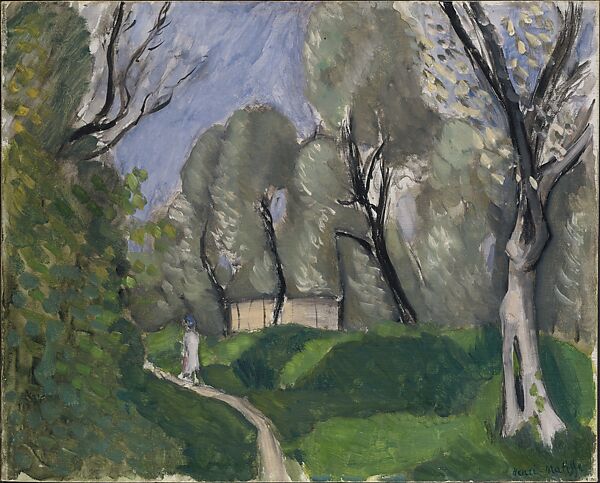 The Promenade, Henri Matisse (French, Le Cateau-Cambrésis 1869–1954 Nice), Oil on canvas board 