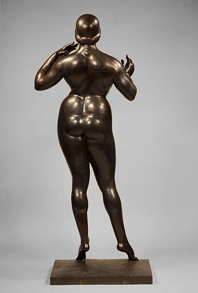 Standing Woman, Gaston Lachaise (American (born France) Paris 1882–1935 New York), Bronze