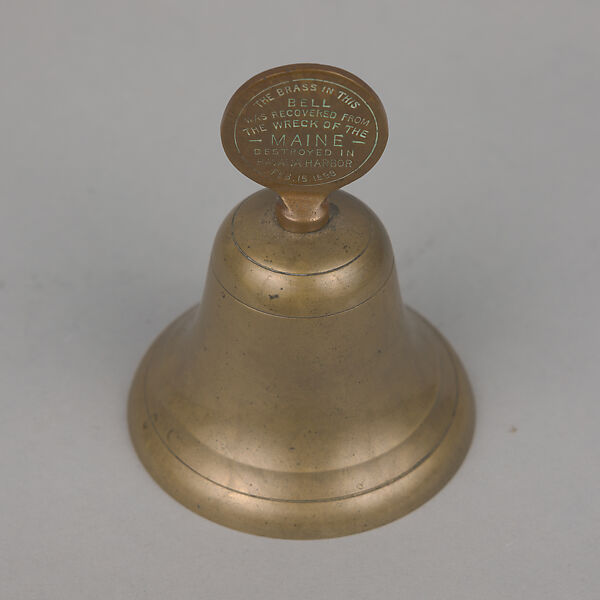 Bell, French, 19th Century, Bronze and brass, Dutch 