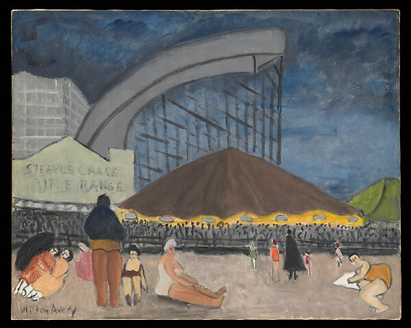 Milton Avery - Steeplechase - The Metropolitan Museum of Art