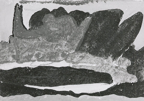 Untitled, Arthur Dove (American, Canandaigua, New York 1880–1946 Huntington, New York), Tempera and graphite on paper 