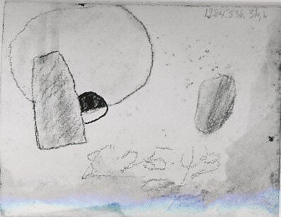 Study for "Another Arrangement", Arthur Dove (American, Canandaigua, New York 1880–1946 Huntington, New York), Tempera, ink, and graphite on paper