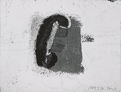 Untitled, Arthur Dove (American, Canandaigua, New York 1880–1946 Huntington, New York), Tempera and graphite on paper