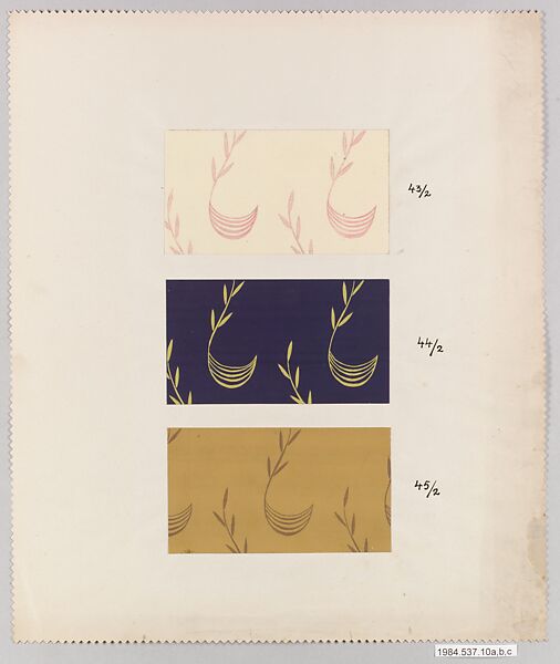 Alum, Dagobert Peche (Austrian, St. Michael im Lungau 1887–1923 Mödling bei Wien), Watercolor and gouache on paper 