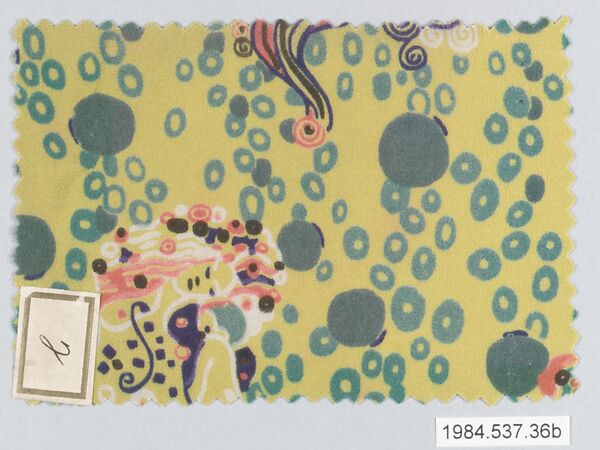 Textile samples, from the ¦Franko Prints¦ series, Joseph Urban (American (born Austria), Vienna 1872–1933 New York), Silk