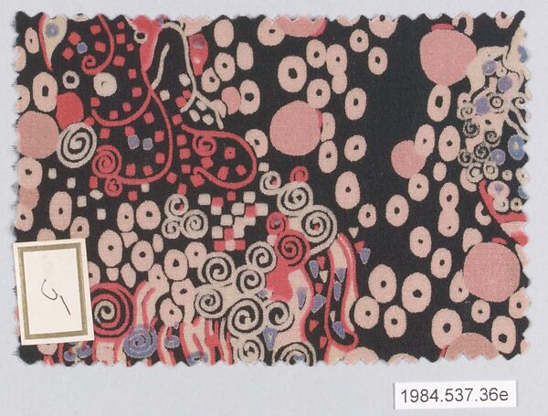 Textile samples, from the ¦Franko Prints¦ series, Joseph Urban (American (born Austria), Vienna 1872–1933 New York), Silk