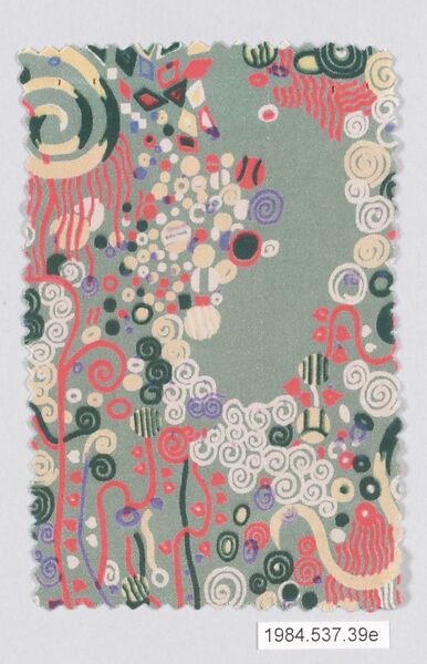 Textile samples, from the ¦Franko Prints¦ series, Joseph Urban (American (born Austria), Vienna 1872–1933 New York), Silk
