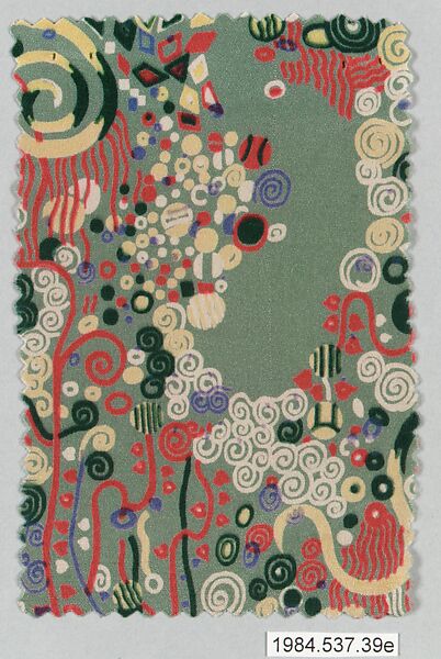 Textile samples, from the ¦Franko Prints¦ series, Joseph Urban (American (born Austria), Vienna 1872–1933 New York), Silk