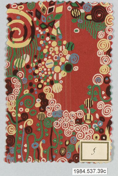 Textile samples, from the ¦Franko Prints¦ series, Joseph Urban (American (born Austria), Vienna 1872–1933 New York), Silk