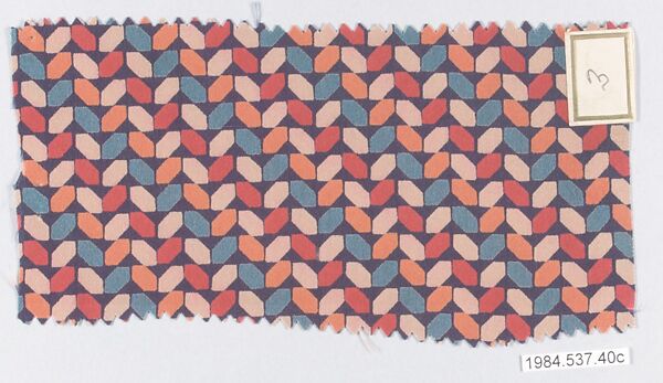 Textile samples, from the ¦Franko Prints¦ series, Joseph Urban (American (born Austria), Vienna 1872–1933 New York), Silk