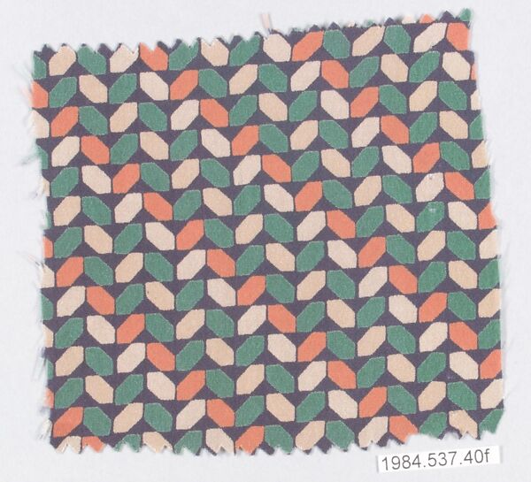 Textile samples, from the ¦Franko Prints¦ series, Joseph Urban (American (born Austria), Vienna 1872–1933 New York), Silk