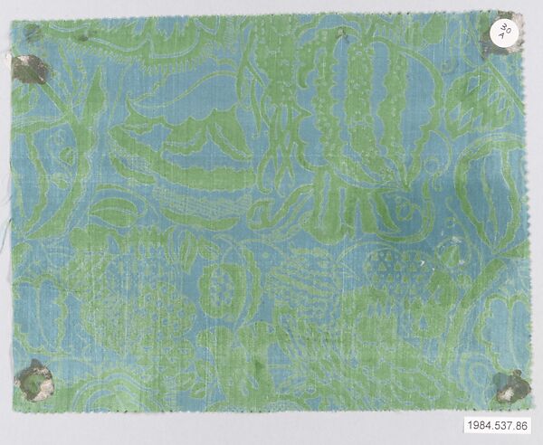 Textile sample, Dagobert Peche (Austrian, St. Michael im Lungau 1887–1923 Mödling bei Wien), Silk 