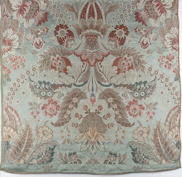 Textile length, Attributed to Mariano Fortuny (Spanish, Granada 1871–1949 Venice), Silk 