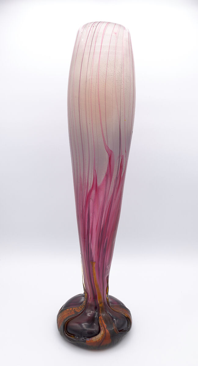 "Autumn Crocus" Vase, Emile Gallé (French, Nancy 1846–1904 Nancy), Glass