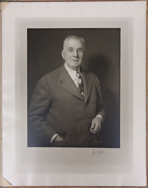 Photograph of Eugene Schoen, Kaiden-Kazanjian Studios, Photograph 