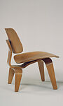 "LCW" Side Chair, Charles Eames (American, St. Louis, Missouri 1907–1978 St. Louis, Missouri), Plywood, ash veneer, rubber mounts 